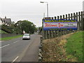 Welcome Sign at the Bushmills Free Presbyterian Church,