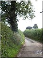 Minor road south of Blakewell Cross