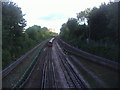 Train on the Northern Line from Church Lane