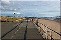 The promenade walk at Crosby