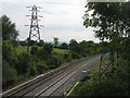 Looking south from Cockshoot Bridge