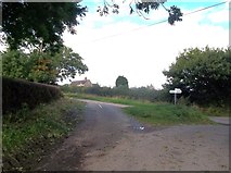 SK2244 : Rural Crossroads near Bradley by Jonathan Clitheroe