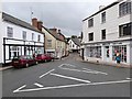 Junction of Gold Street and Silver Street, Ottery St. Mary, Devon