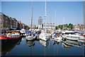 TQ3679 : South Dock Marina by N Chadwick