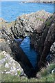 NR1754 : Natural arch on the Rinns peninsula, Islay by Becky Williamson