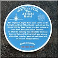 SD3036 : Blue plaque: The Adelphi Hotel by Gerald England