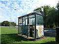 Bus stop outside Northover Church