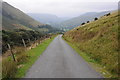 SH9021 : Mountain road below Bwlch y Groes by Philip Halling