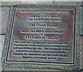 Letter of Guildry plaque on Hutcheson Street