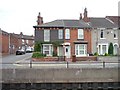 SK9671 : Once almost identical - houses on Foss Bank by Christine Johnstone