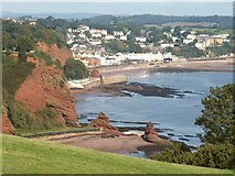 SX9676 : Dawlish from the south by Derek Harper