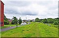 Looking from Alder Avenue towards the Staffs & Worcs Canal, Kidderminster