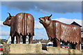 The Heart of Stenhousemuir - sculpture by Alan Potter