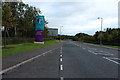 The B7080 towards Meadowhead