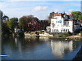 Thames Riviera hotel seen from Maidenhead Bridge