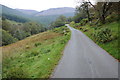 SH9525 : Mountain road above Afon Eiddaw by Philip Halling