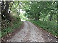 Minor road at Milton of Katewell