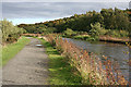 NS8679 : Union Canal Towpath by Anne Burgess