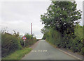 Old Chirk Road crosses the railway