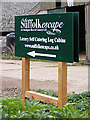 TM0744 : The Suffolk Escape sign by Geographer