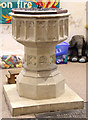 St Andrew, Hatfield Peverel - Font