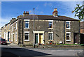 Bishop Auckland - houses at junction of Russell Street and West Road