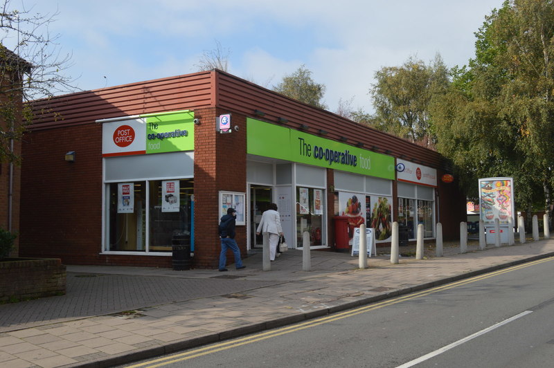 Norton Canes Post Office and Coop © John M Geograph Britain and Ireland