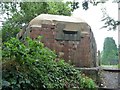 SU0061 : Restored pillbox, from the canalside by Christine Johnstone