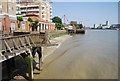 Wharves north of Greenland Dock