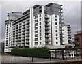 Apartment block, near Gas Street