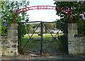 Entrance to the Crag Road United football ground