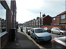TA0831 : Falmouth Street off Cottingham Road, Hull by Ian S