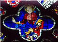 SK9771 : Segment O, Dean's Eye Window, Lincoln Cathedral by Julian P Guffogg