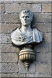 NT4936 : A Robert Burns bust in St Andrew Street, Galashiels by Walter Baxter