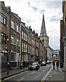 TQ3381 : Spitalfields: Fournier Street and Christ Church by John Sutton