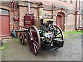 SK2625 : Claymills Victorian Pumping Station - steam fire engine by Chris Allen
