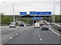 Southbound M20, Exit at Junction 5