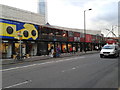 Boxpark popup shops at Shoreditch station