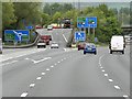 Northbound M20 at Junction 4