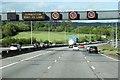 TQ7458 : Active Traffic Management on the Southbound M20 by David Dixon