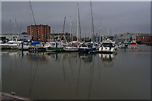 TA0928 : Boats in the Hull Marina by Ian S