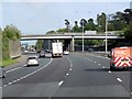 Southbound M20 Approaching Boxley Road Bridge