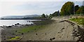 The shore near Rhu Marina