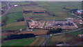 Building site at Aberdeen Airport from the air