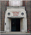 Detail of Central Health Clinic, Passage Street, Bristol