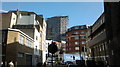 View of the Neo Bankside Apartments from Burrell Street