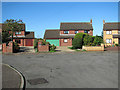 Houses at the end of Heath Road, Thorpe End