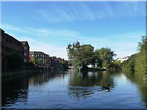 SU7273 : The River Kennet dowsnstream of Blake's Lock by Christine Johnstone