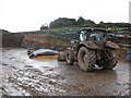 Silage clamp, Great Holwell