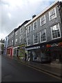 Slate-hung buildings, Fore Street, Totnes